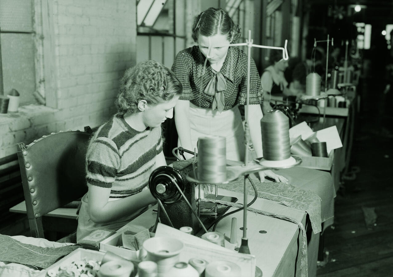 Vintage stoffeerwerk confectioneren